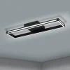 Plafoniere Moderne-Eglo Salvilanas z plafoniera design moderno nera led da 2700k a 6500k