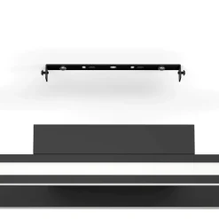 Plafoniere Moderne-Eglo Salvilanas z plafoniera design moderno nera led da 2700k a 6500k
