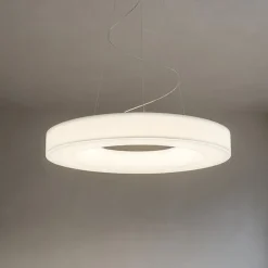 Lampadari Moderni-Stilnovo Saturn grande lampadario moderno led 3000k 115cm dimmerabile