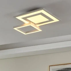 Plafoniere Moderne-Eglo Savatarila z plafoniera smart per salotto led rgb 2700k a 6500k