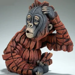 Soprammobili Moderni-Selezionato da Mazzolaluce Scultura baby orango tango edizione numerata fp