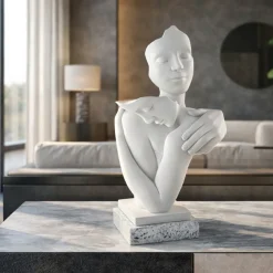 Soprammobili Moderni-Bongelli Preziosi Scultura famiglia argento soprammobile per soggiorno