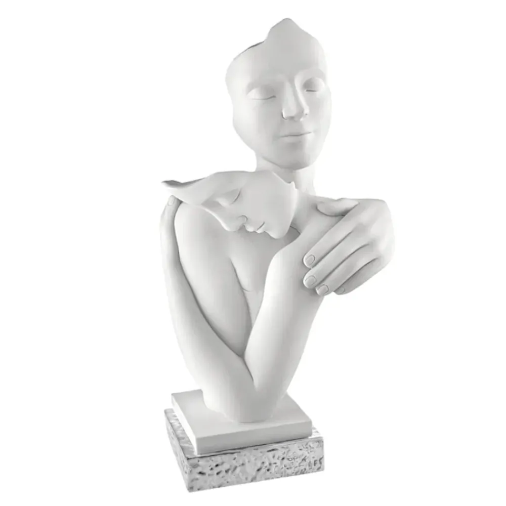 Soprammobili Moderni-Bongelli Preziosi Scultura famiglia argento soprammobile per soggiorno