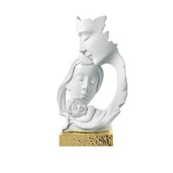 Soprammobili Moderni-Bongelli Preziosi Scultura famiglia soprammobile h34 oro