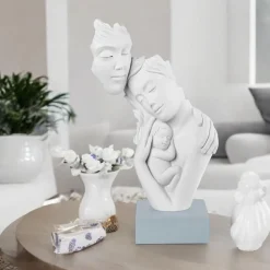 Soprammobili Moderni-Bongelli Preziosi Scultura moderna famiglia carta da zucchero
