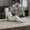 Soprammobili Moderni-Bongelli Preziosi Scultura sogno maternita seduta albero rovere