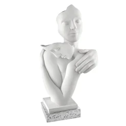 Soprammobili Moderni-Bongelli Preziosi Scultura soprammobile abbraccio h40cm base argento