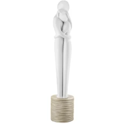 Soprammobili Moderni-Bongelli Preziosi Scultura soprammobile coppia nocciola moderna