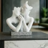 Soprammobili Moderni-Bongelli Preziosi Scultura stilizzata famiglia h27 base argento