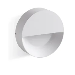 Segnapasso Led-Selezionato da Mazzolaluce Segnapasso a parete per esterno rotondo bianco led 6w 4000k