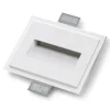 Segnapasso Led-Selezionato da Mazzolaluce Segnapasso a scomparsa per interni led 2,2w 3000k da incasso cristaly gesso