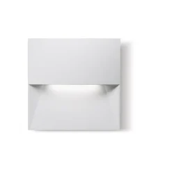 Segnapasso Led-Selezionato da Mazzolaluce Segnapasso bianco da esterno per incasso a parete led 8w 4000k