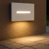 Segnapasso Led-Gea Luce Segnapasso bianco da esterno per incasso led 3w cct ip54