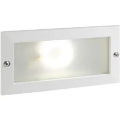Segnapasso Led-Selezionato da Mazzolaluce Segnapasso bianco per esterno da incasso led 10w 4000k