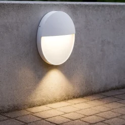 Segnapasso Led-Selezionato da Mazzolaluce Segnapasso bianco per esterno a parete led 6w 3000k ip65