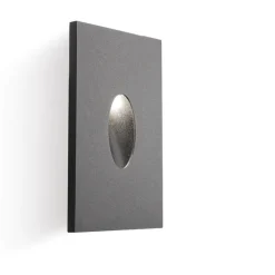Segnapasso Led-Selezionato da Mazzolaluce Segnapasso da esterno incasso a parete led 3w 4000k nero ip65