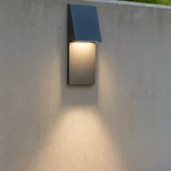 Segnapasso Led-Selezionato da Mazzolaluce Segnapasso da esterno led 4000k da incasso a parete grafite ip65