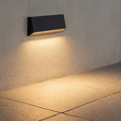 Segnapasso Led-Selezionato da Mazzolaluce Segnapasso da esterno led senza incasso 3w 3000k ip65 antracite