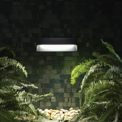 Segnapasso Led-Selezionato da Mazzolaluce Segnapasso da esterno led 12w 4000k da incasso a parete grafite ip65