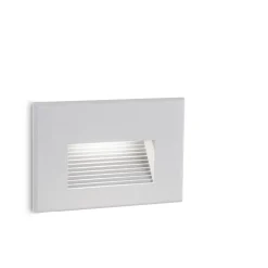 Segnapasso Led-Selezionato da Mazzolaluce Segnapasso da esterno led 3w 4000k incasso a parete bianco ip65