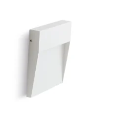 Segnapasso Led-Selezionato da Mazzolaluce Segnapasso da esterno led 6w 4000k per parete bianco ip65