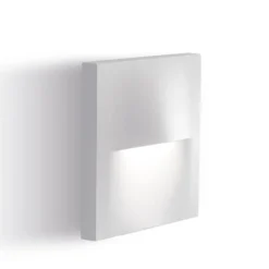 Segnapasso Led-Selezionato da Mazzolaluce Segnapasso da esterno led 3w 3000k quadrato bianco ip65