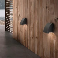 Segnapasso Led-Selezionato da Mazzolaluce Segnapasso da esterno moderno antracite gu10 led