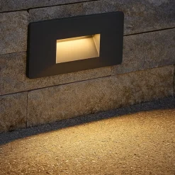 Segnapasso Led-Life Electronics Segnapasso da esterno 220v ip65 led 3,5w 3000k 4000k 6500k per scatola 506