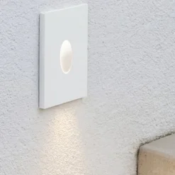 Segnapasso Led-Selezionato da Mazzolaluce Segnapasso da incasso a parete per esterni led 3w 4000k bianco ip65