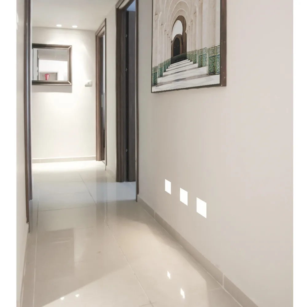 Segnapasso Led-Selezionato da Mazzolaluce Segnapasso da incasso quadrato gesso per interni