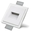 Segnapasso Led-Selezionato da Mazzolaluce Segnapasso da incasso scomparsa gesso cristaly led 1.1w 3000k