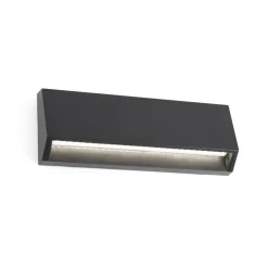Segnapasso Led-Selezionato da Mazzolaluce Segnapasso da parete per esterno antracite led 4w 3000k ip65 senza incasso