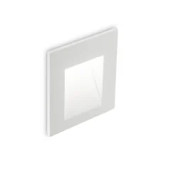 Segnapasso Led-Ideal Lux Segnapasso da parete per esterno led3w 3000k bianco quadrato ip65 con driver