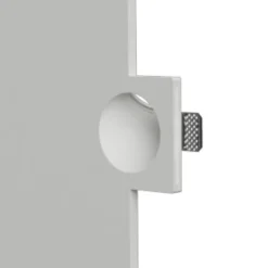 Segnapasso Led-Selezionato da Mazzolaluce Segnapasso di gesso da incasso rotondo per interno