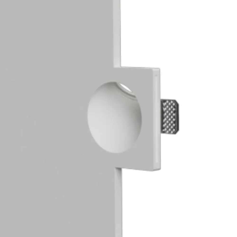 Segnapasso Led-Selezionato da Mazzolaluce Segnapasso di gesso da incasso rotondo per interno