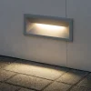 Segnapasso Led-Gea Luce Segnapasso incasso da esterno 13w 4000k grigio ohrm