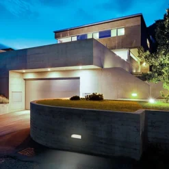 Segnapasso Led-Gea Luce Segnapasso incasso da esterno 13w 4000k grigio ohrm