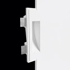 Segnapasso Led-Selezionato da Mazzolaluce Segnapasso in gesso da incasso per interni