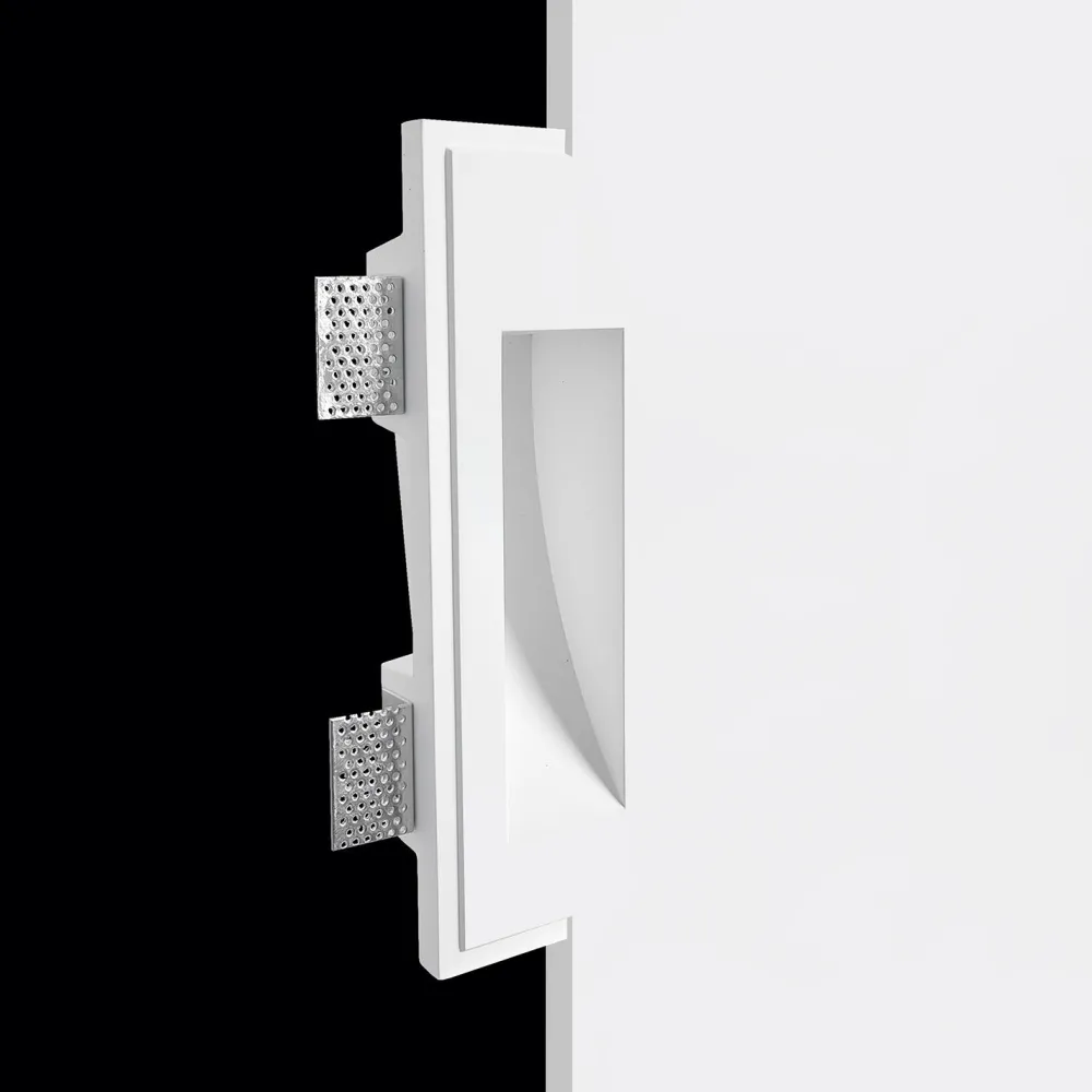Segnapasso Led-Selezionato da Mazzolaluce Segnapasso in gesso da incasso per interni