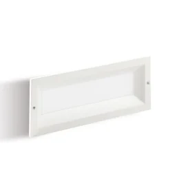 Segnapasso Led-Selezionato da Mazzolaluce Segnapasso led bianco da esterno per incasso parete led 12w 3000k