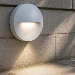 Segnapasso Led-Selezionato da Mazzolaluce Segnapasso led bianco per esterno a parete led 3w 4000k ip65