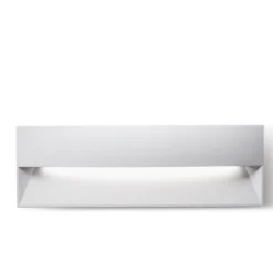 Segnapasso Led-Selezionato da Mazzolaluce Segnapasso led bianco per esterno da incasso a parete 12w 3000k