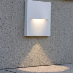 Segnapasso Led-Selezionato da Mazzolaluce Segnapasso led da esterno a parete led 3w 4000k bianco ip65