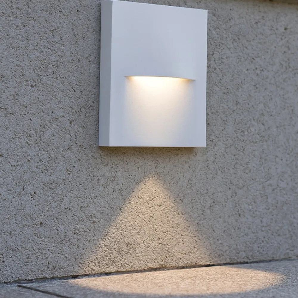 Segnapasso Led-Selezionato da Mazzolaluce Segnapasso led da esterno a parete led 3w 4000k bianco ip65