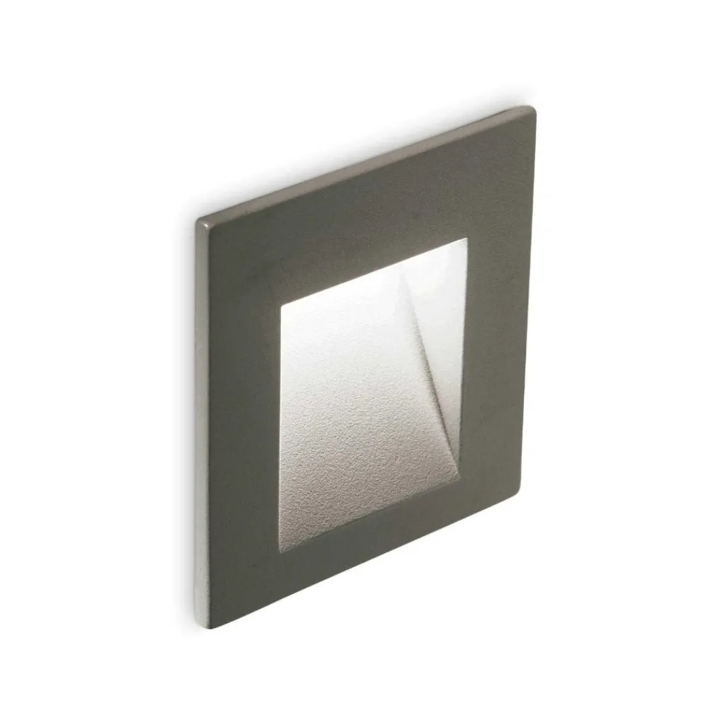 Segnapasso Led-Ideal Lux Segnapasso led da esterno bit fi antracite 3000k ip65