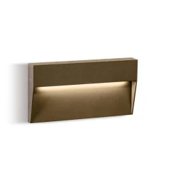 Segnapasso Led-Selezionato da Mazzolaluce Segnapasso led da esterno corten led 6w 3000k rettangolare ip65
