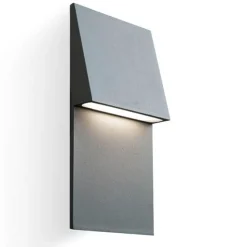 Segnapasso Led-Selezionato da Mazzolaluce Segnapasso led da esterno grafite 3w 3000k incasso a parete