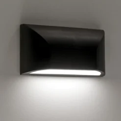 Segnapasso Led-Selezionato da Mazzolaluce Segnapasso led da esterno nero 6w 6000k ip65 fp
