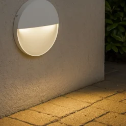 Segnapasso Led-Selezionato da Mazzolaluce Segnapasso led da esterno 6w 4000k rotondo bianco
