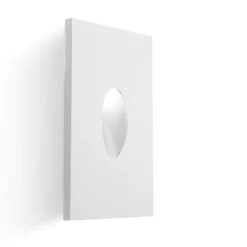 Segnapasso Led-Selezionato da Mazzolaluce Segnapasso led da incasso a parete per esterno bianco 3w 3000k